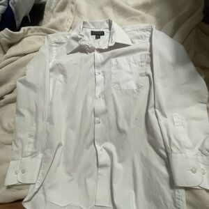 Elegant White Dress Shirt for Men